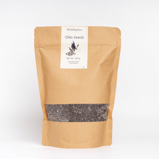 Soulspice Organic Chia Seeds | Power - Packed Superfood for Optimal Health - Organic Cloud - Organic Cloud