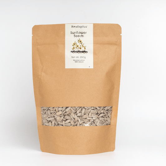 Soulspice Organic Sunflower Seeds | Heart - Healthy & Nutrient - Rich Snack - Organic Cloud - Organic Cloud